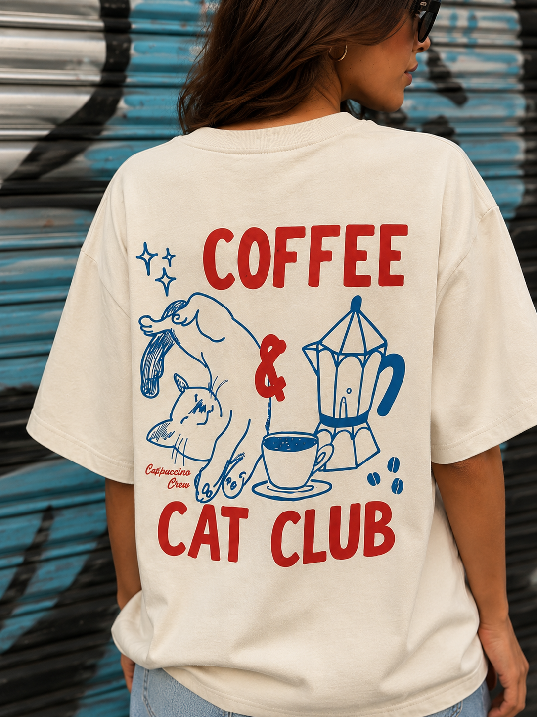 Coffee & Cat Club T-Shirt