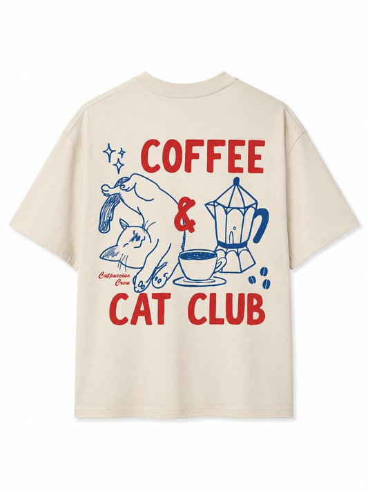 Coffee & Cat Club T-Shirt